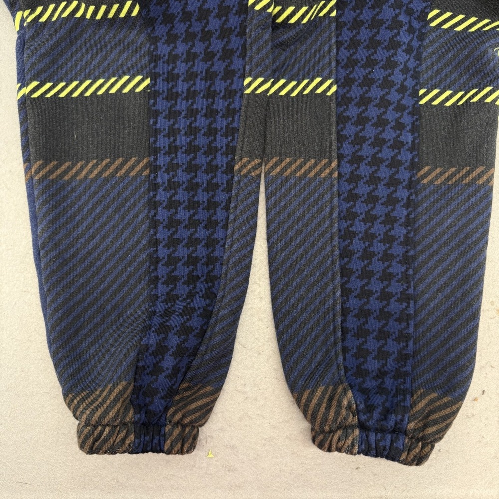 Adidas Ivy Park Halls of Ivy Houndstooth Sweatpants Blue‎ Unisex Small Beyonce - Picture 4 of 12